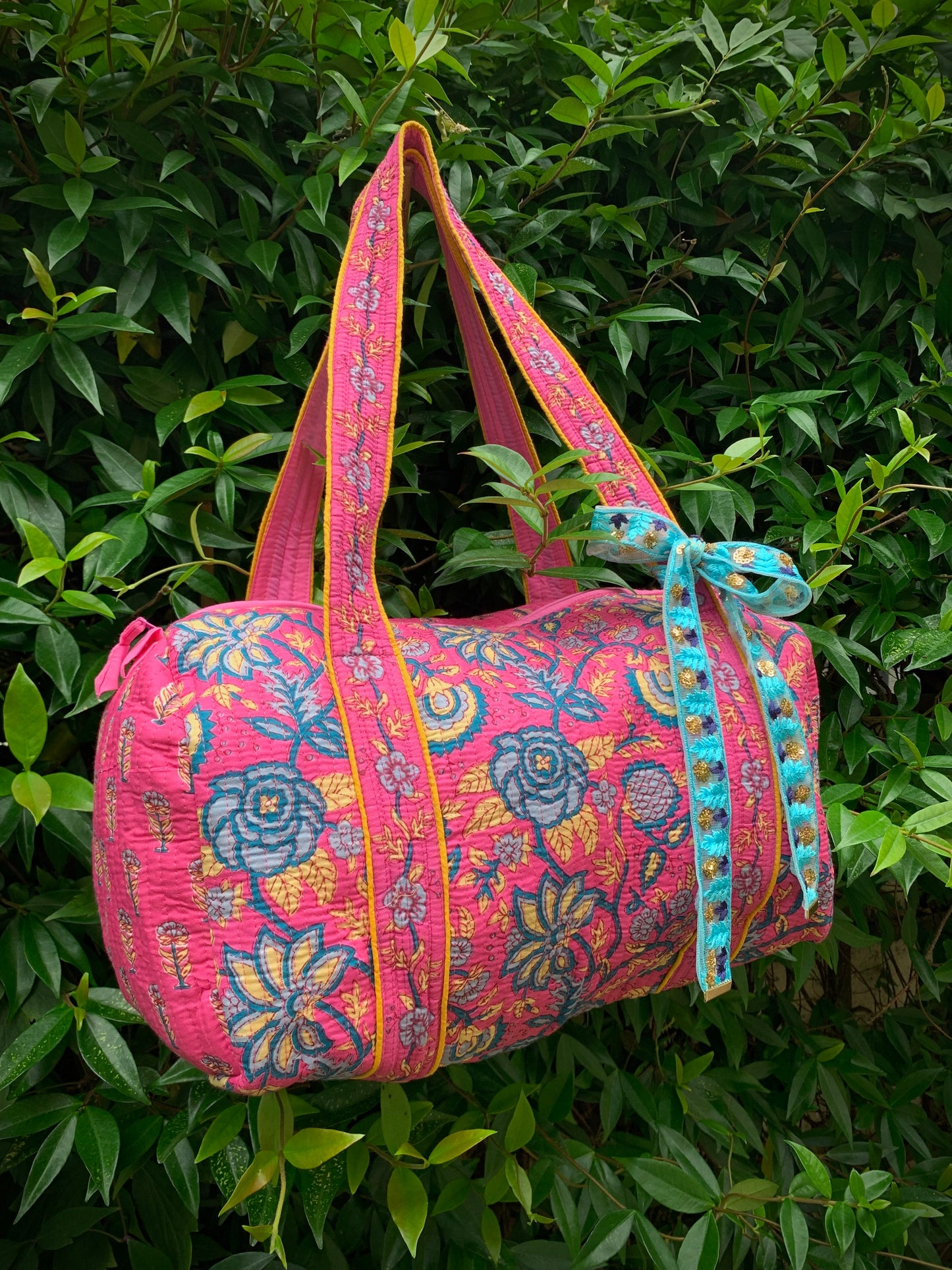 SMALL PINK AND BLUE DOLLY Back Pocket