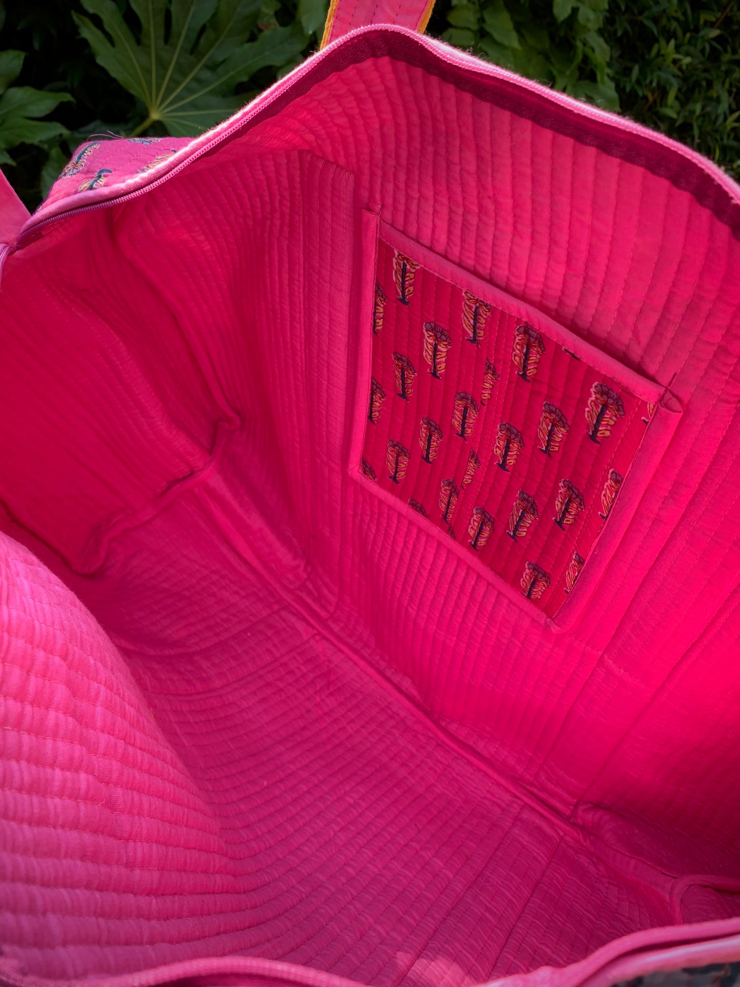 SMALL PINK AND BLUE DOLLY Back Pocket
