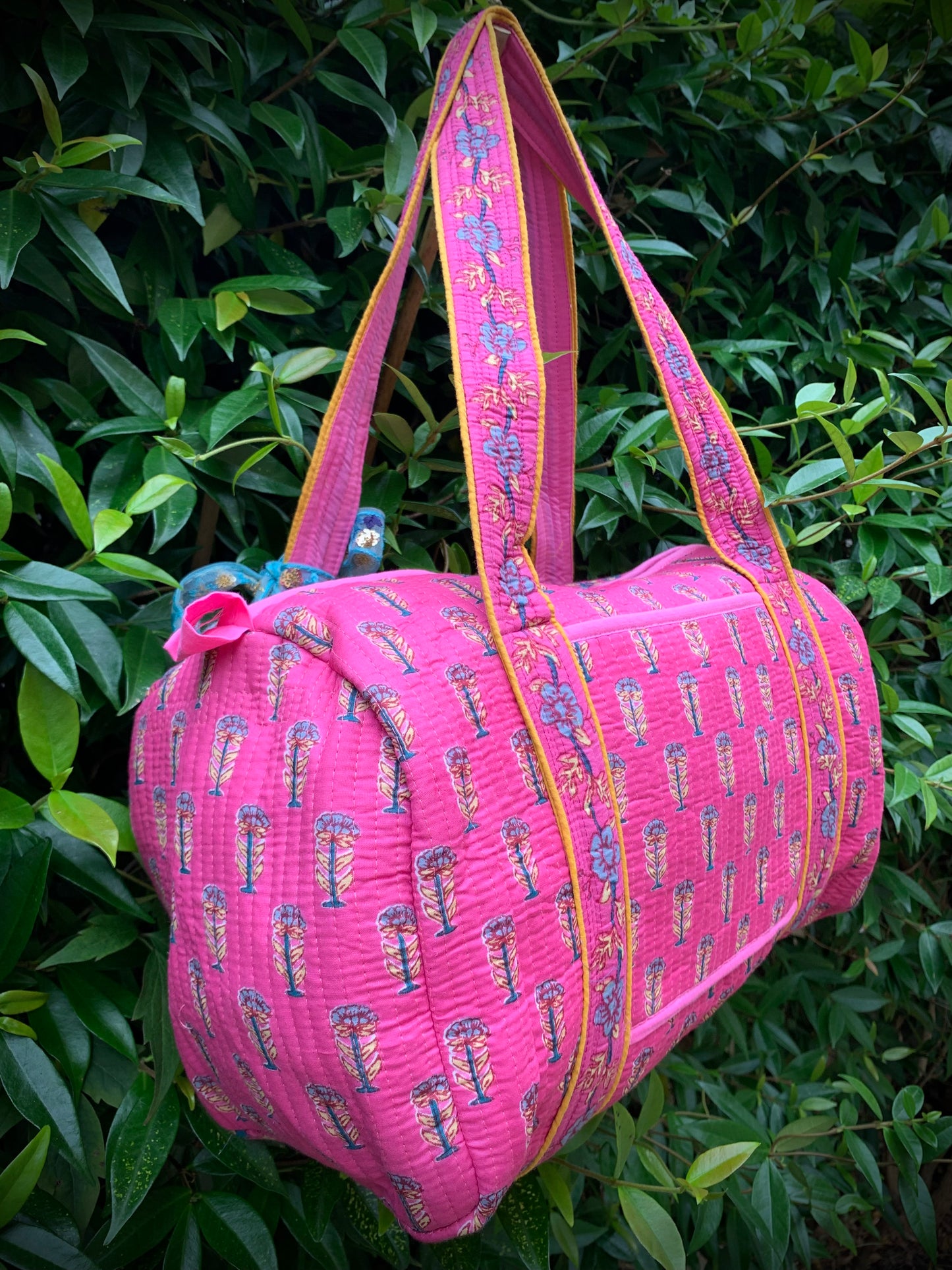 SMALL PINK AND BLUE DOLLY Back Pocket