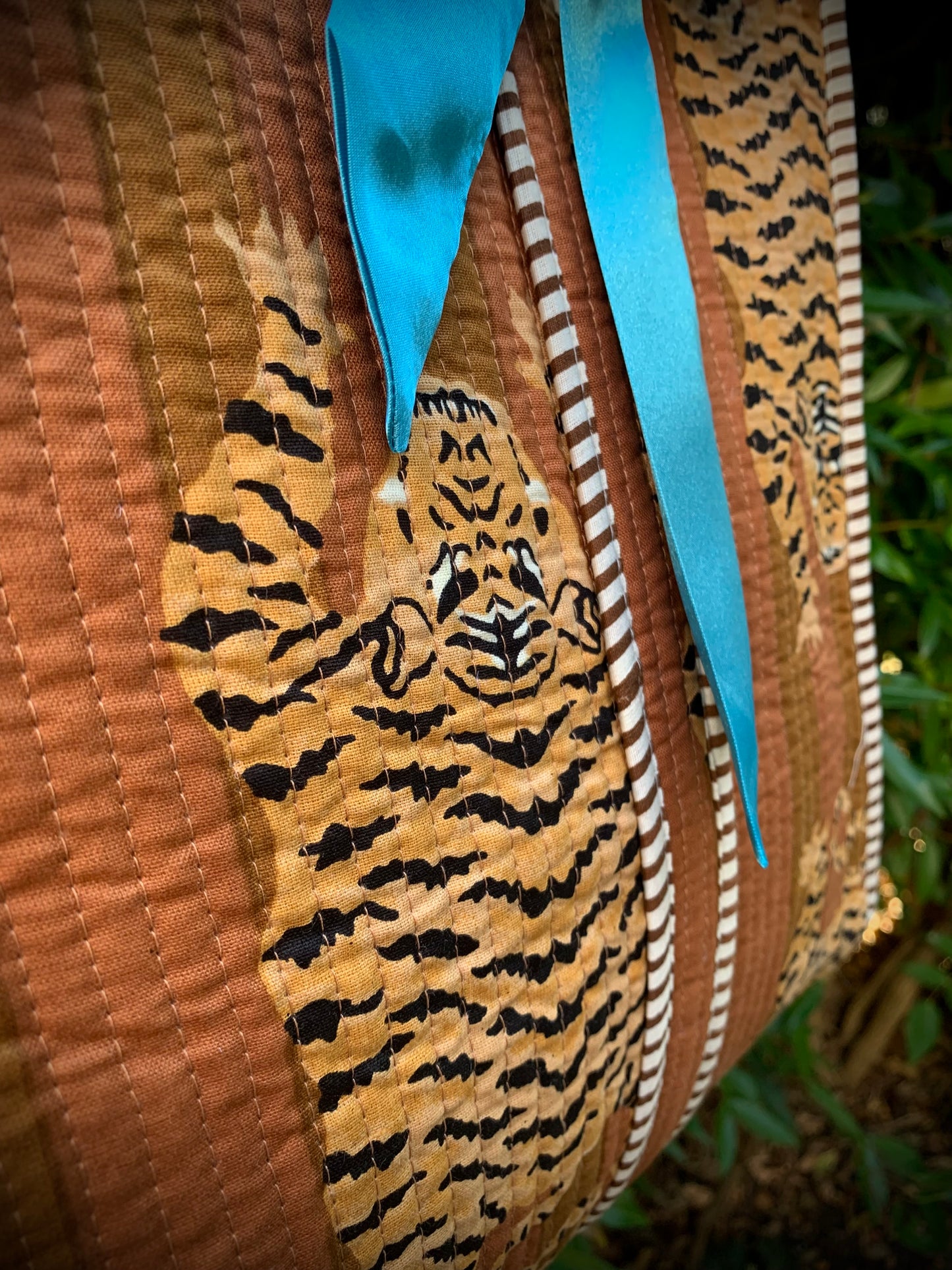 THE BROWN TIBETAN TIGER TOTE