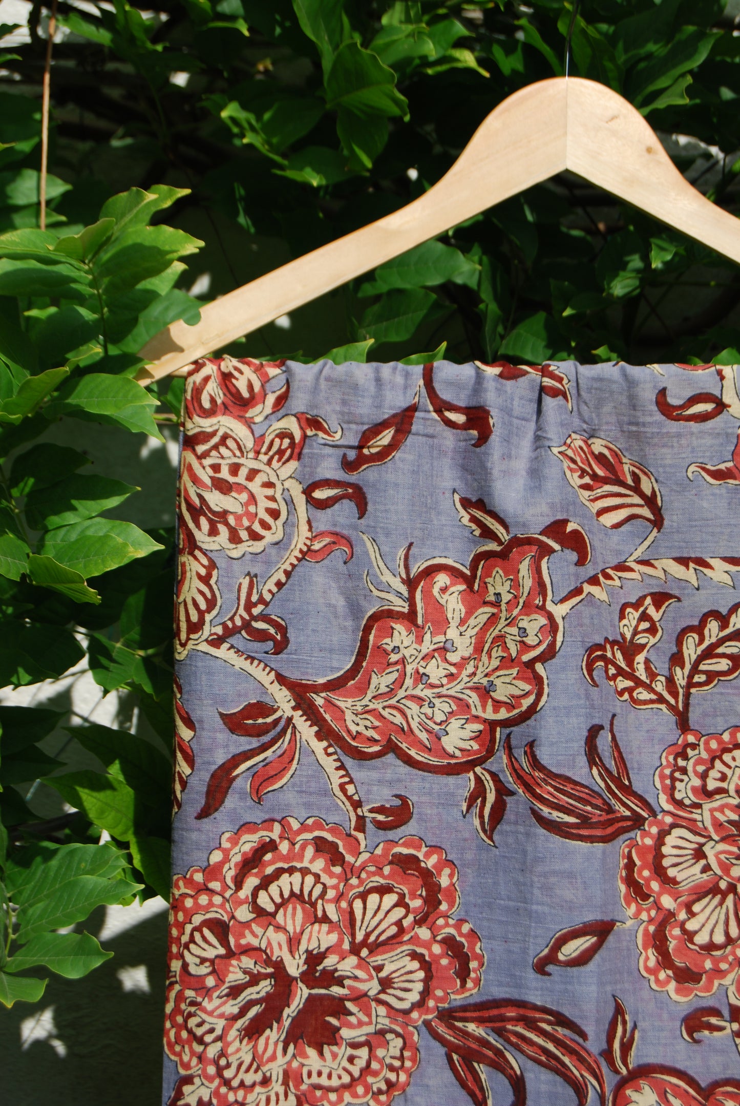 RASA FLORAL PUSHKAR SCARF - Lilac