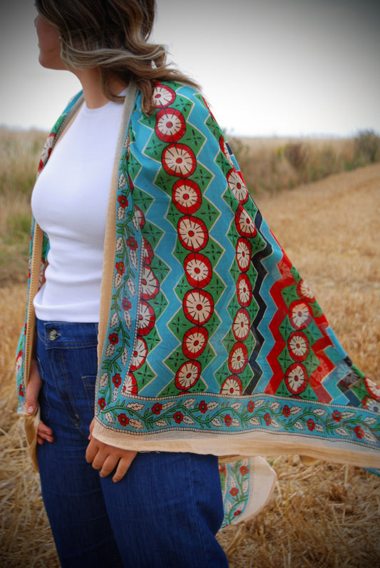 PRANA BLOOM PUSHKAR SCARF