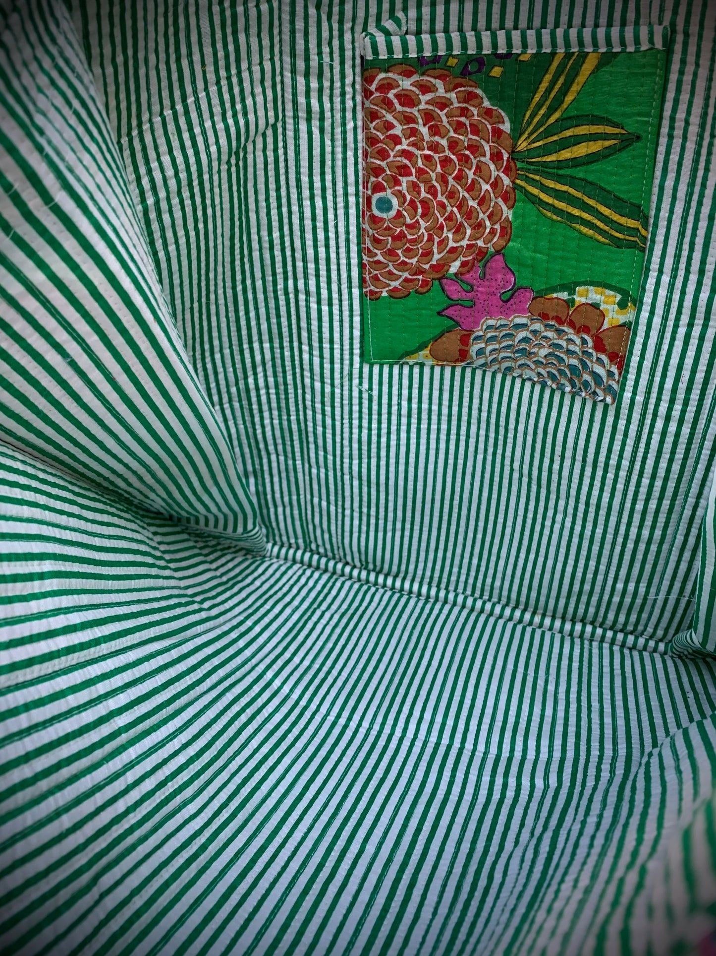 THE GREEN GOAN GARDEN TOTE