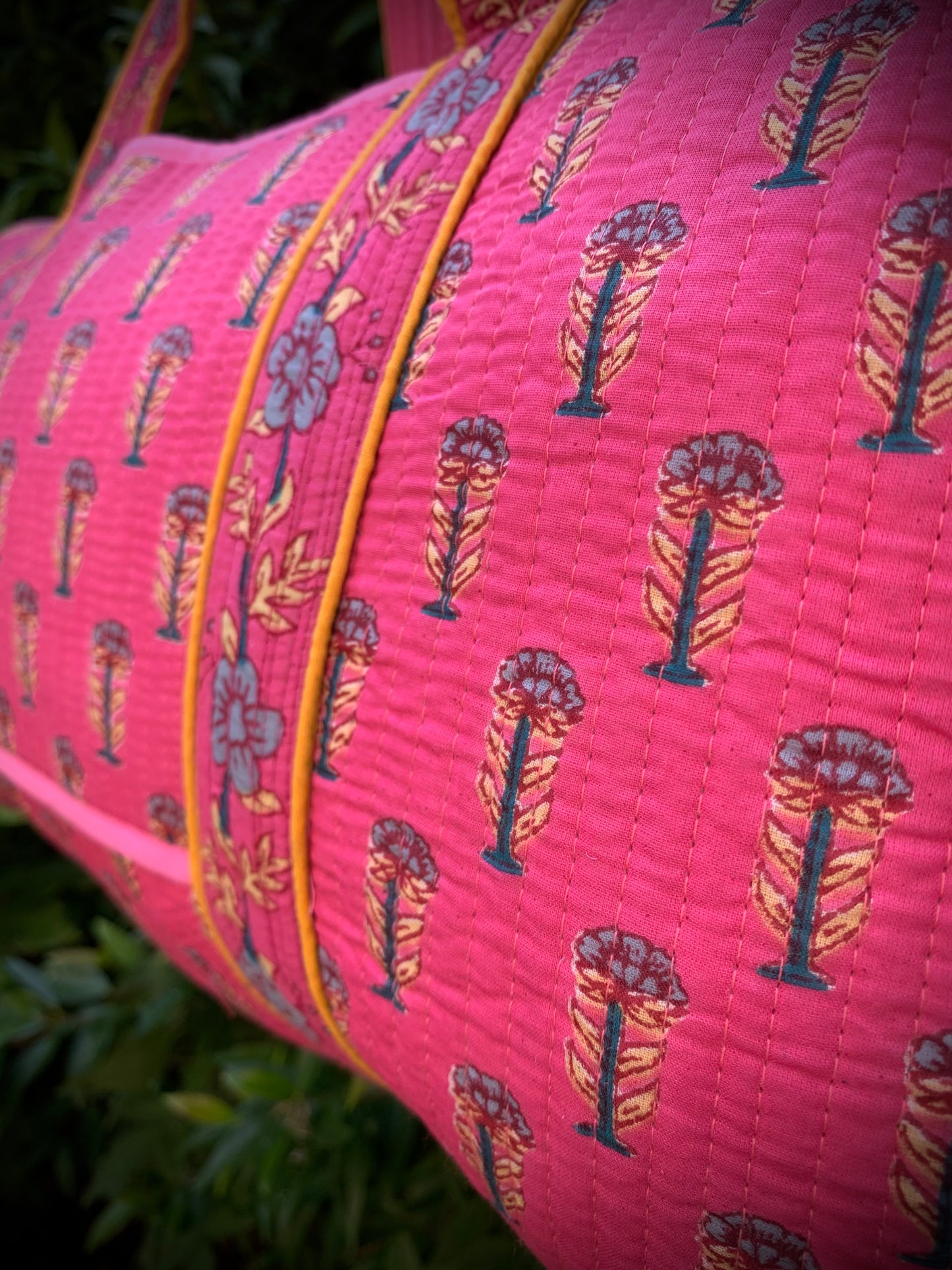 LARGE PINK AND BLUE DOLLY Back Pocket