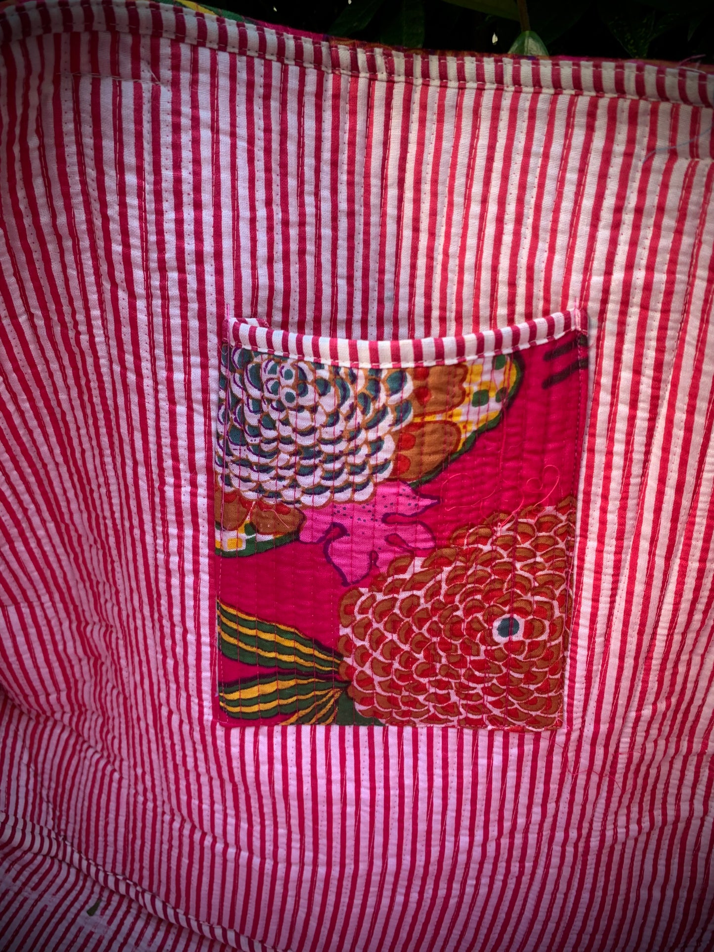 THE PINK GOAN GARDEN TOTE