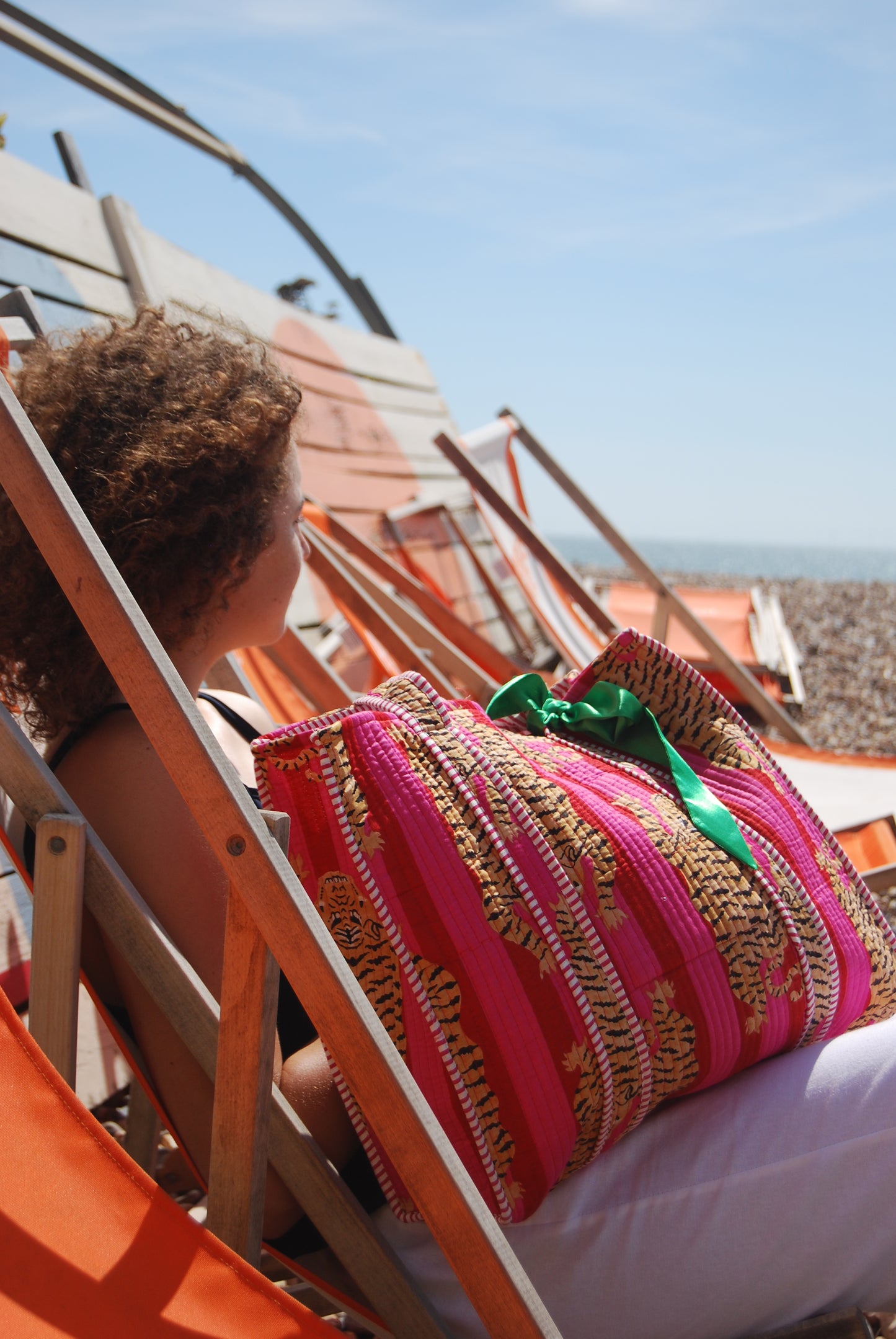 THE PINK TIBETAN TIGER TOTE