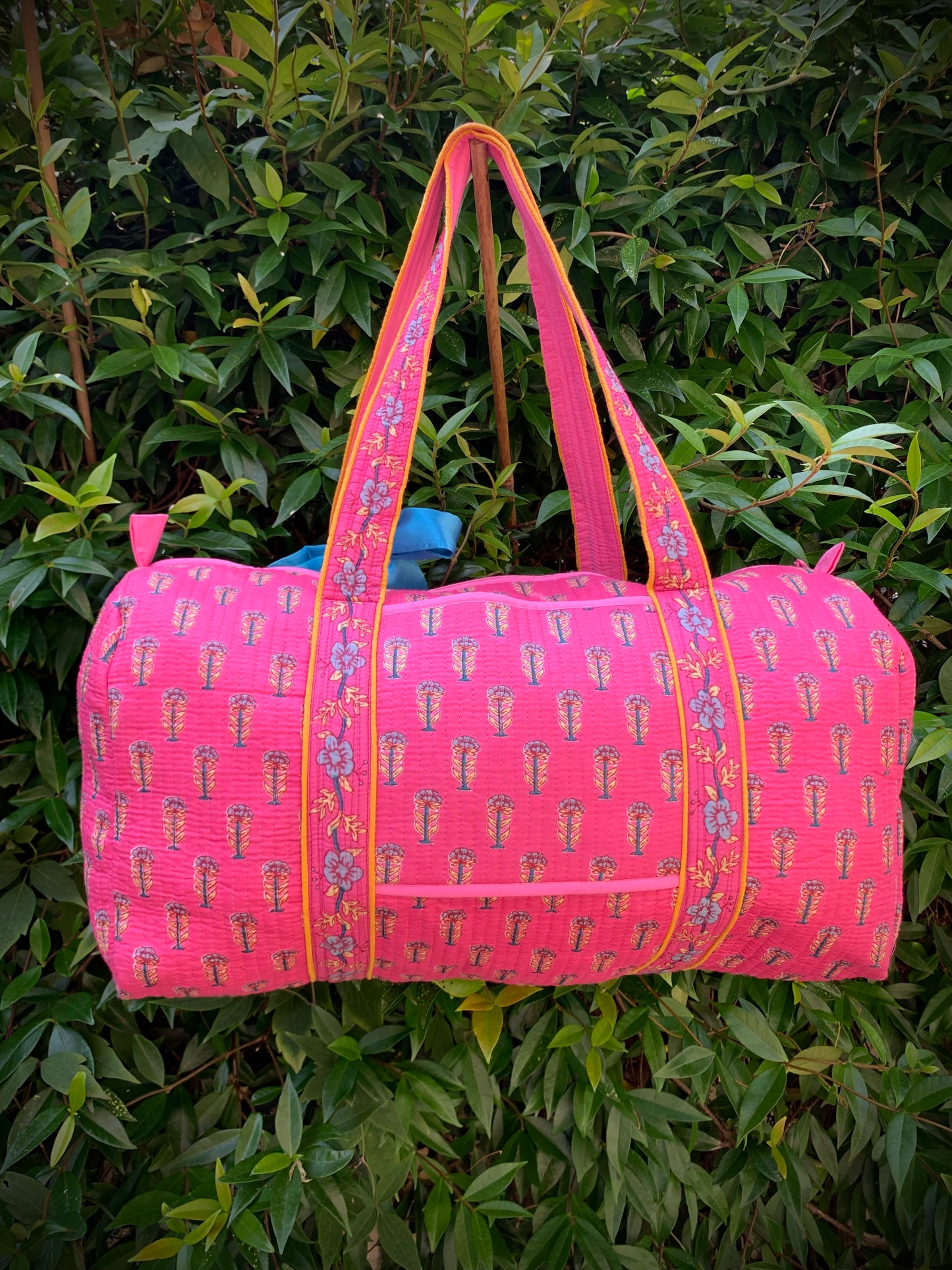 LARGE PINK AND BLUE DOLLY Back Pocket