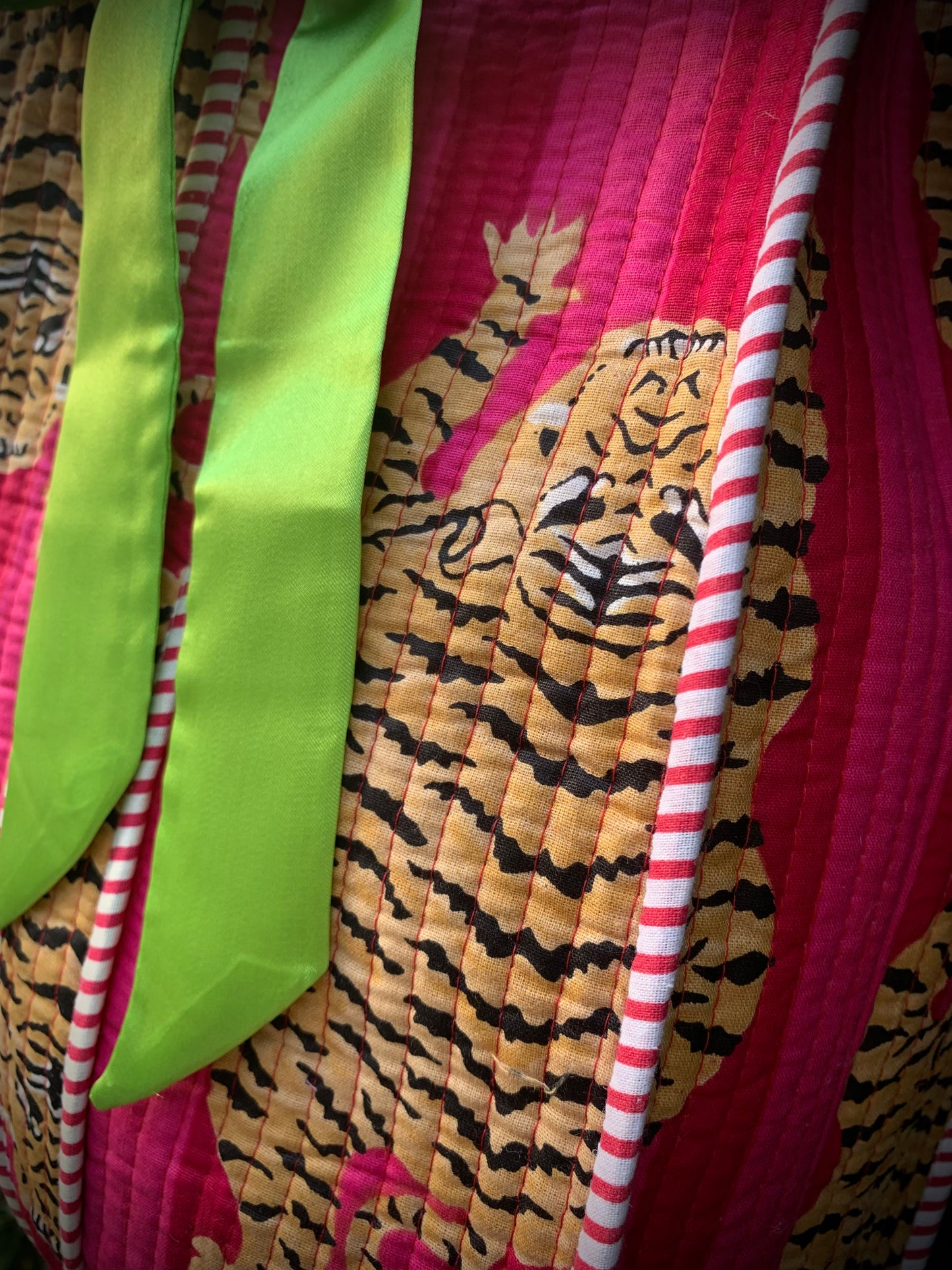 THE PINK TIBETAN TIGER TOTE