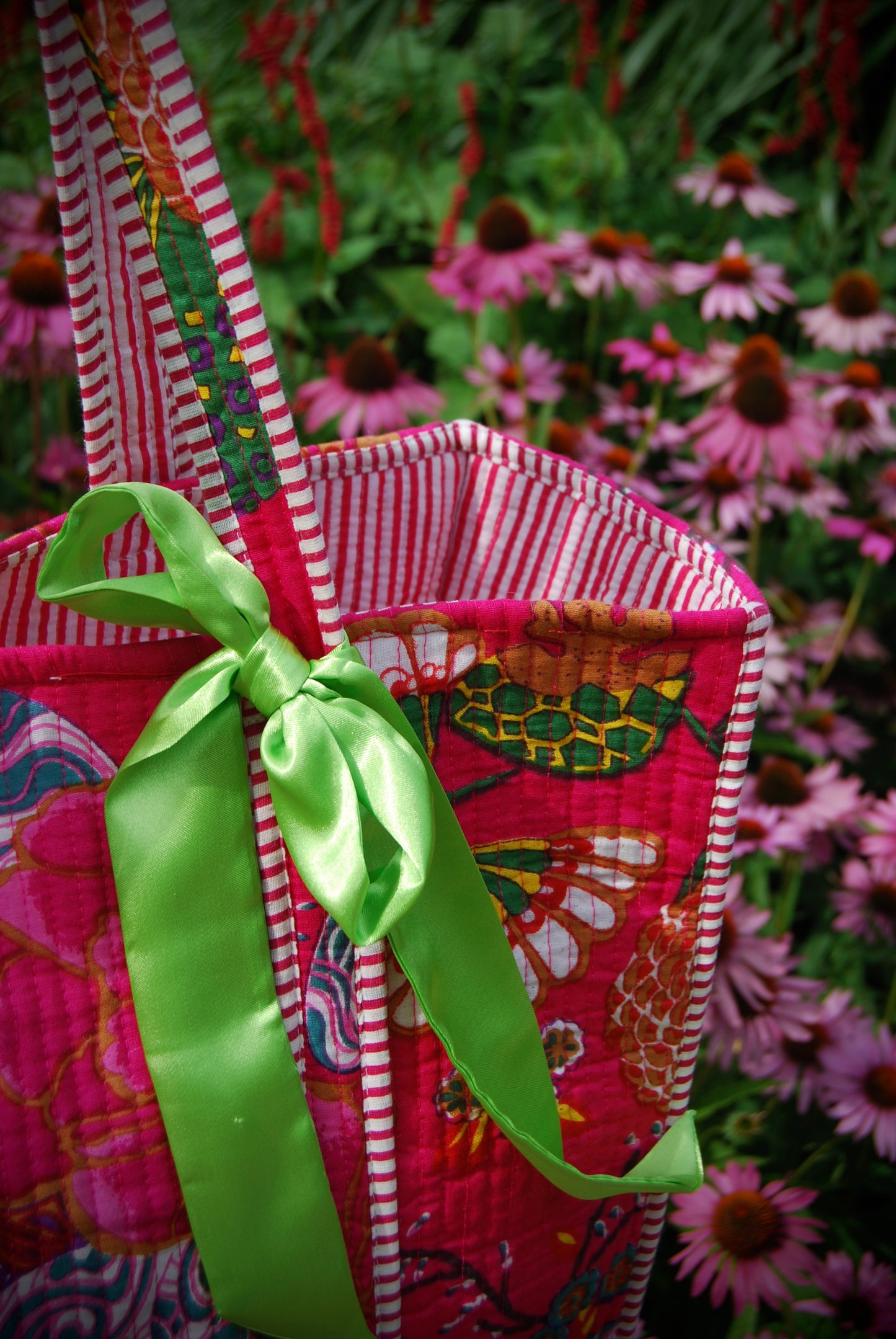THE PINK GOAN GARDEN TOTE