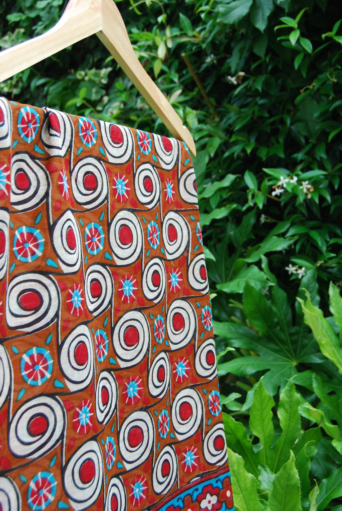 SAMYA PUSHKAR SCARF - Ruby