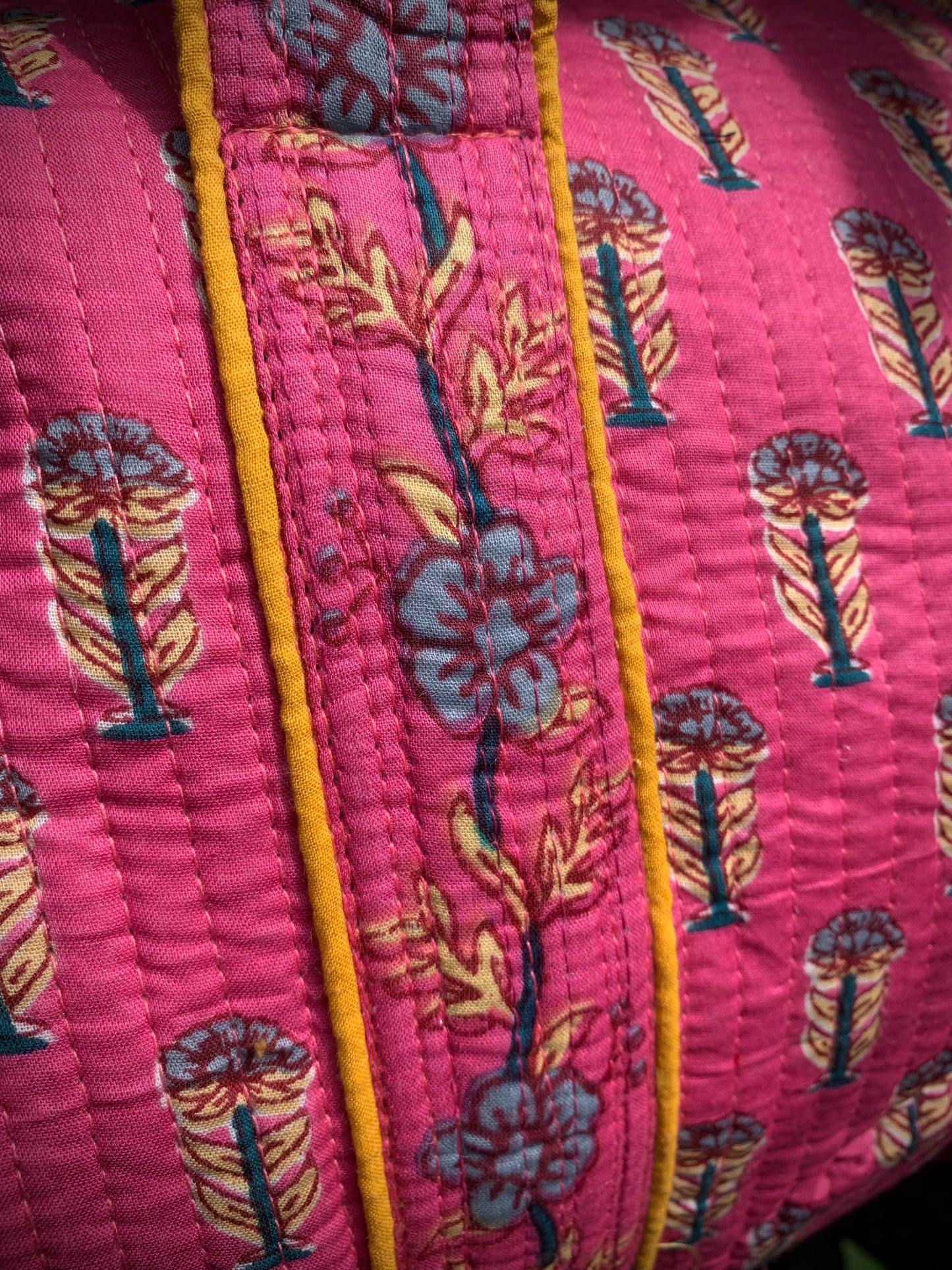 SMALL PINK AND BLUE DOLLY Front Pocket