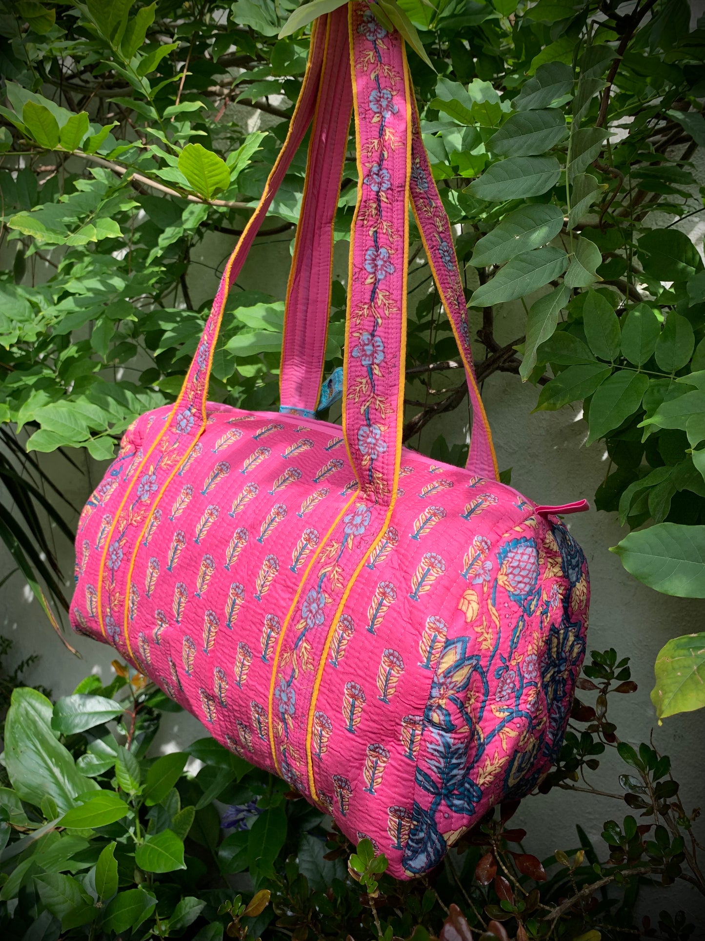 SMALL PINK AND BLUE DOLLY Front Pocket