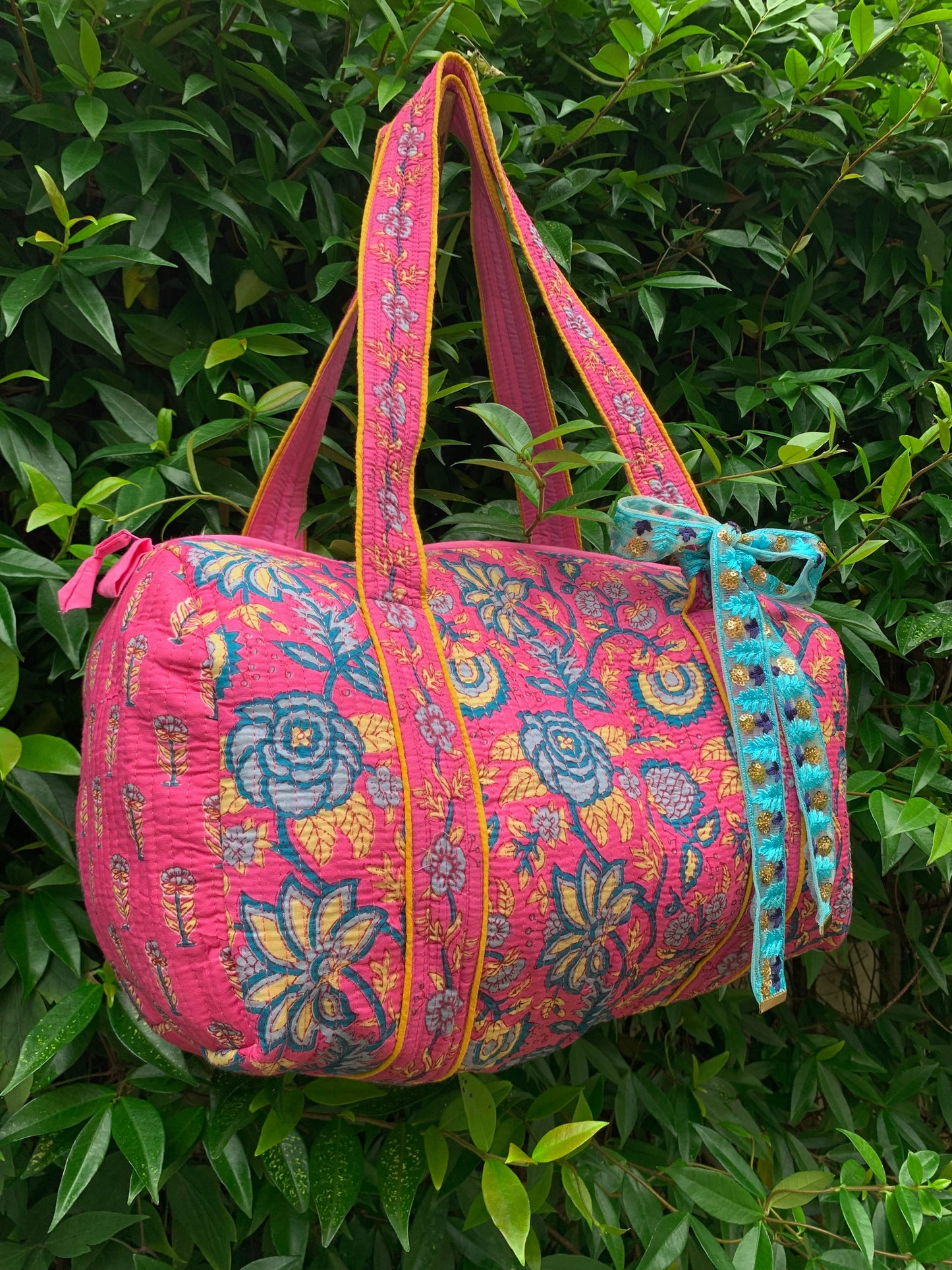 SMALL PINK AND BLUE DOLLY Back Pocket