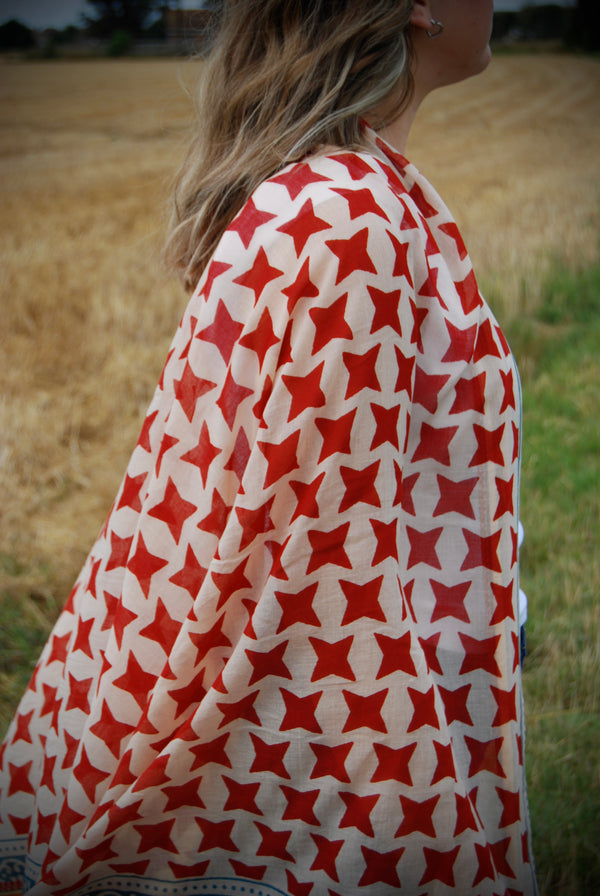 TARA RUBY PUSHKAR SCARF