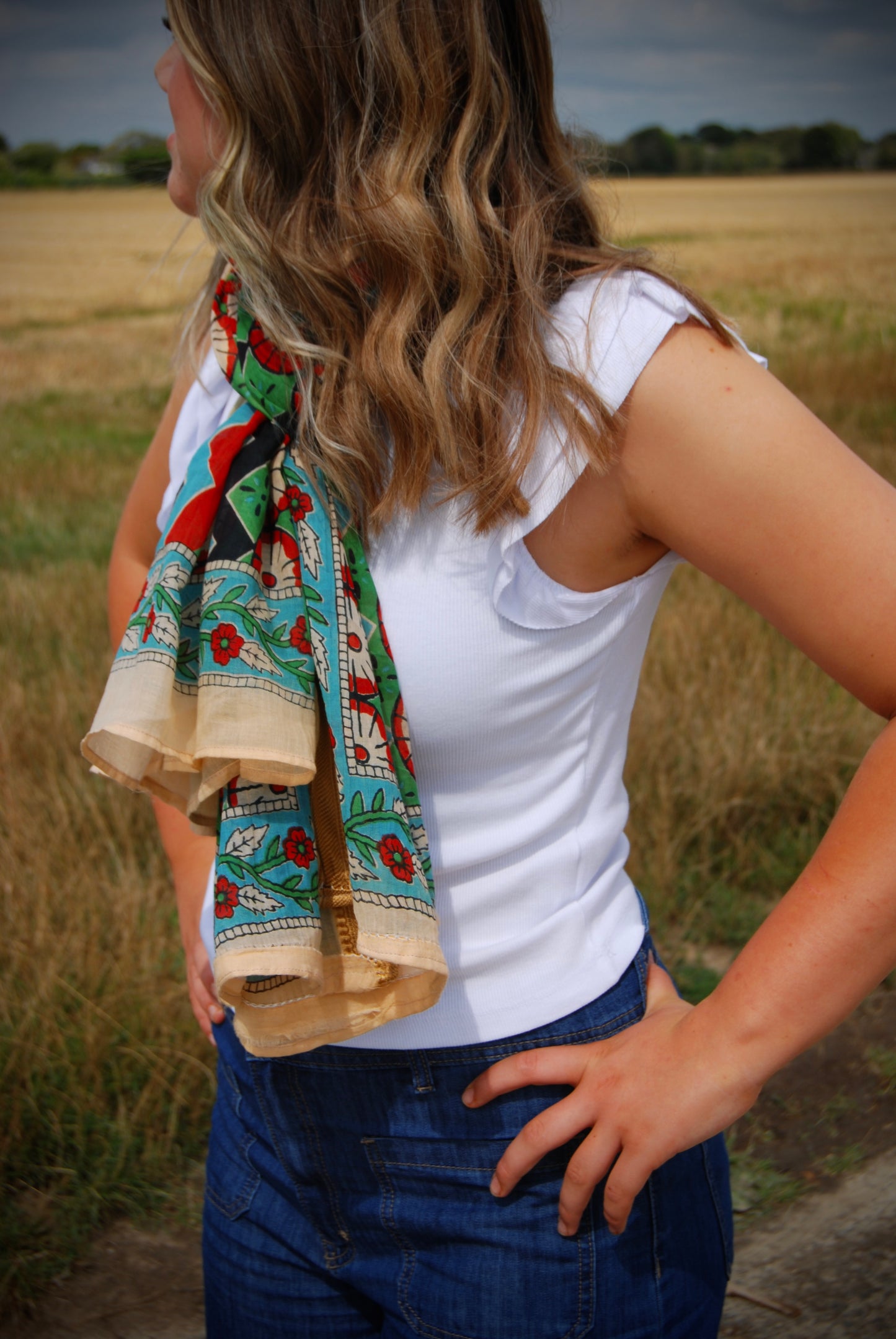 PRANA BLOOM PUSHKAR SCARF