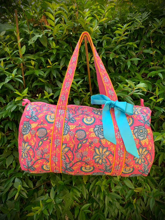 LARGE PINK AND BLUE DOLLY Back Pocket