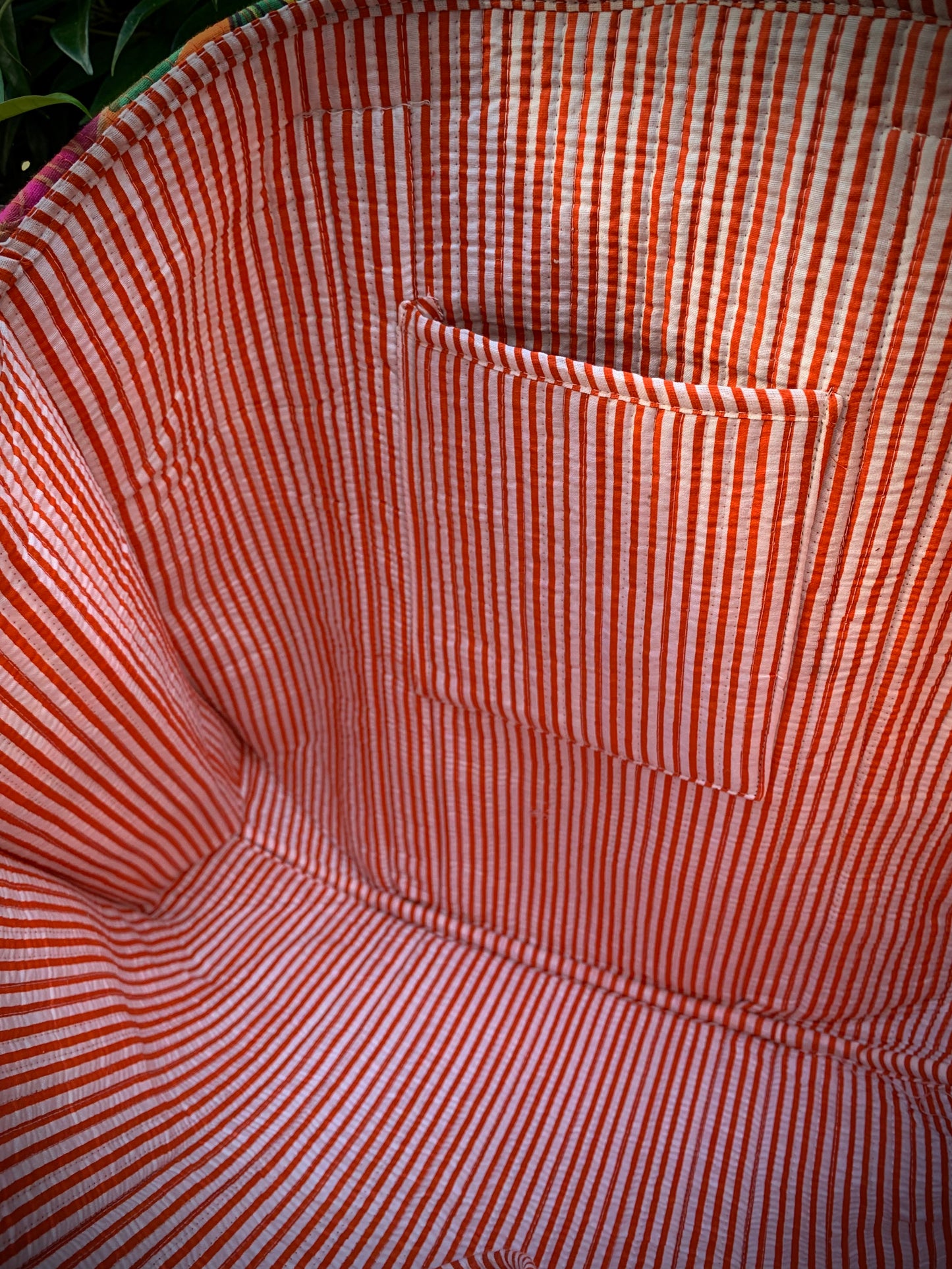 THE ORANGE GOAN GARDEN TOTE