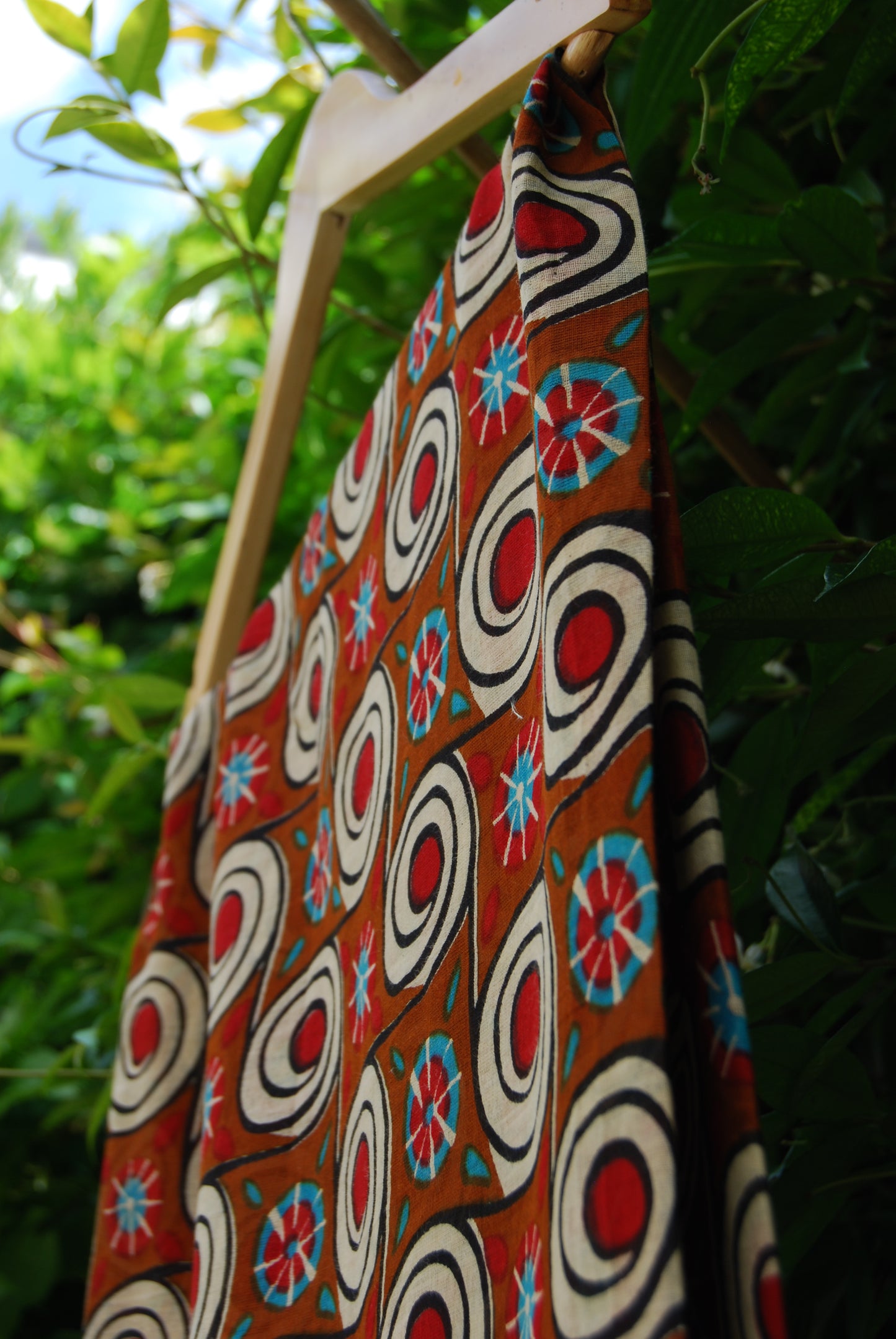 SAMYA PUSHKAR SCARF - Ruby