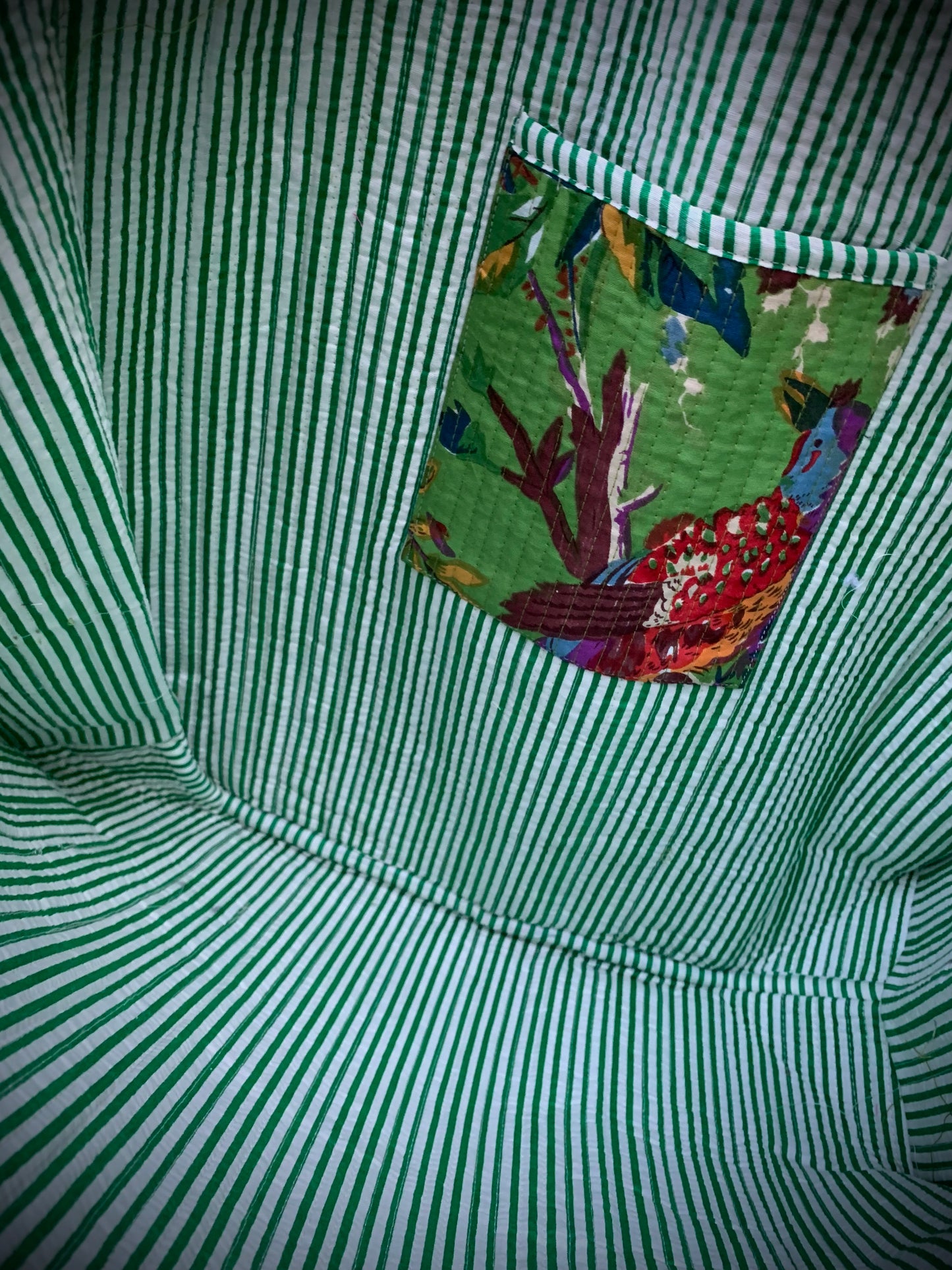 THE GREEN BIRDIE TOTE
