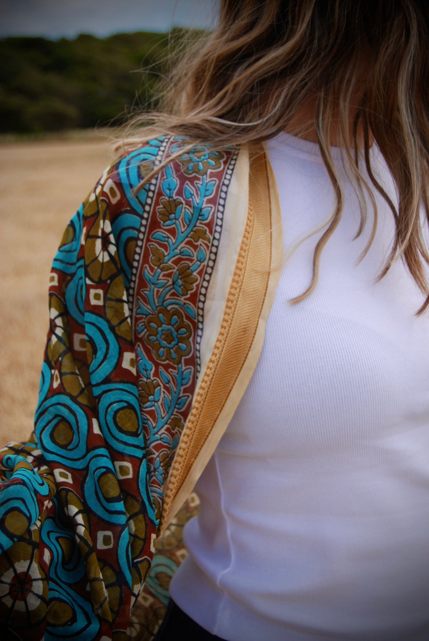 SAMYA PUSHKAR SCARF - Sage