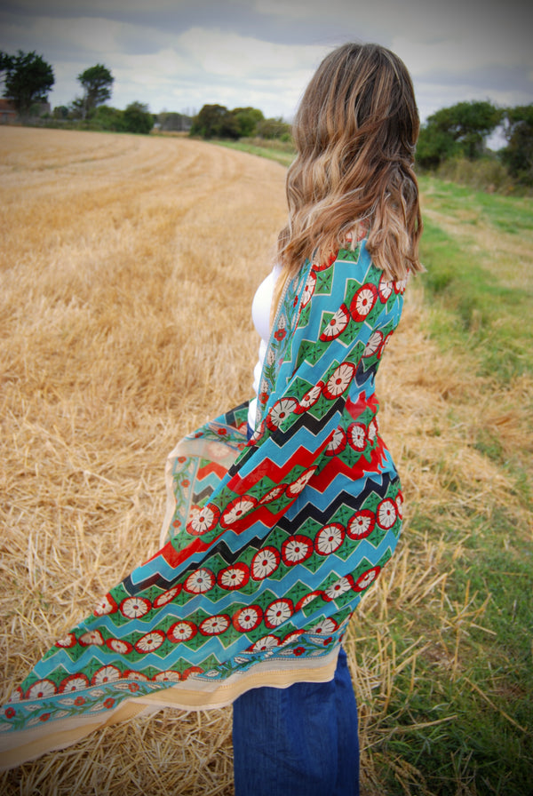 PRANA BLOOM PUSHKAR SCARF