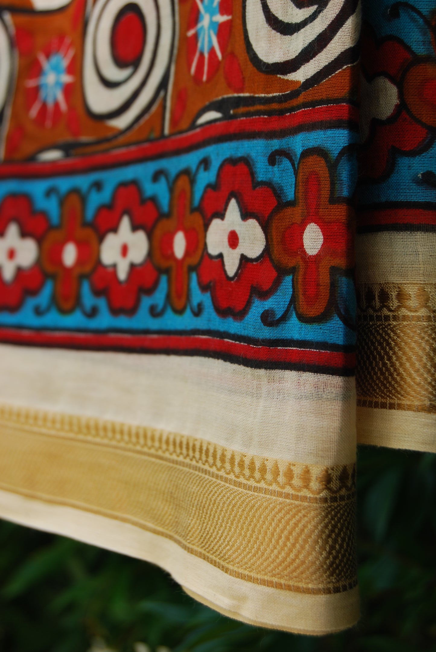 SAMYA PUSHKAR SCARF - Ruby